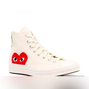 Comme des Garcons PLAY x Converse High-Top Sneaker